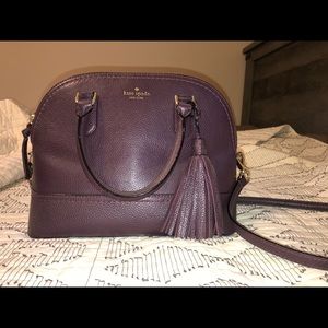Burgundy Kate Spade crossbody